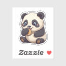 Suche nach cartoon panda aufkleber Bamboo