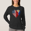 Suche nach philippinische flagge tshirts Amerikanisch
