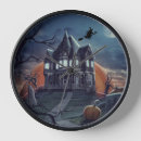 Recherche de maison hantée halloween horloges Effrayant