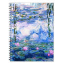 Suche nach monet kleine notizbücher Wasserlilien
