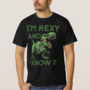 Recherche de trex drôle tshirts Pour lui