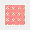 Recherche de corail et blanc serviettes Pour elle