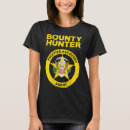Recherche de bounty hunter tshirts Fugitif
