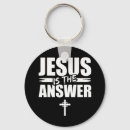 Recherche de réponse porteclés Jésus