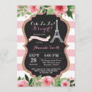 Recherche de paris baby shower invitations Parties scintillant or