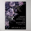 Recherche de fleurs noires et blanches posters Mariée