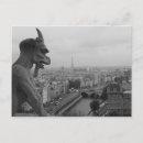 Recherche de gargoyle cartes postales Noir
