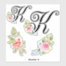 Suche nach buchstabe k aufkleber Monogramm