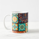Recherche de patchwork tasses Carré