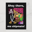 Recherche de drapeau pirate cartes postales Jolly roger