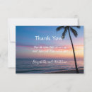 Suche nach strandhochzeit danken ihnen karten Sonnenuntergang