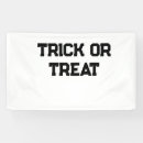 Recherche de halloween banderoles Tricher ou traiter