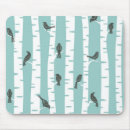 Recherche de arbre bouleau tapis souris Bleu