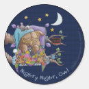 Recherche de hibou noir autocollants Chouette