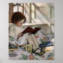 Recherche de lecture de fille posters Mignon