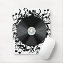 Recherche de disques vinyle tapis souris Notes de musique