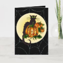 Recherche de cat lantern vœux cartes Citrouille