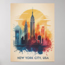 Suche nach chrysler building poster New york city
