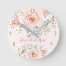 Recherche de chic minable horloges Roses roses