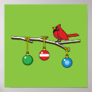 Recherche de oiseau cardinal rouge posters Neige