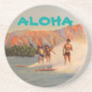 Recherche de aloha dessous de verres Plage