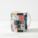 Recherche de motif de patchwork tasses Couture