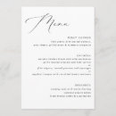 Recherche de vintage mariage menus Calligraphie