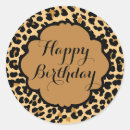 Recherche de spotter autocollants Empreinte de léopard