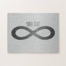 Suche nach unendlichkeit puzzle Symbol