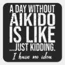 Recherche de aikido autocollants Karaté