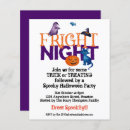 Recherche de night halloween invitations Déplaisant