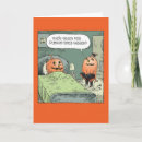 Recherche de drôles de cartes halloween Citrouille
