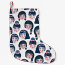 Recherche de visage chaussette de noël Motif