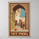Suche nach india travel poster Werbung