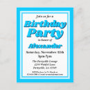 Recherche de classy anniversaire invitations Classique