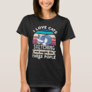 Suche nach skizzieren tshirts Katzen