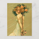 Suche nach mädchen mit rosa rosen postkarten Niedlich