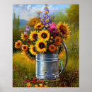 Recherche de fleurs turquoise posters Jaune