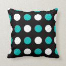 Recherche de noir blanc turquoise coussins Pour enfants