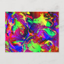 Recherche de lion abstrait cartes postales Jungle