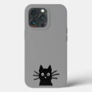 Recherche de chatons iphone coques Chat noir