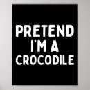 Suche nach krokodile poster Spaß