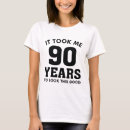 Suche nach glücklicher 90 geburtstag tshirts Neunzig