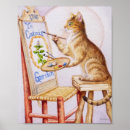 Suche nach katzenmalereien poster Aquarellmalerei