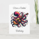 Recherche de rockin vœux cartes Jouer de la guitare