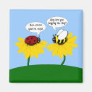 Recherche de insectes de dame magnets Mignon