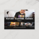 Recherche de cake designer business card cartes visite Gâteaux personnalisés