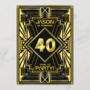 Recherche de great gatsby anniversaire invitations Toute personne