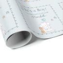 Recherche de blocs bébé papier cadeau Bleu