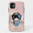 Suche nach kimono iphone hüllen Japanische puppe